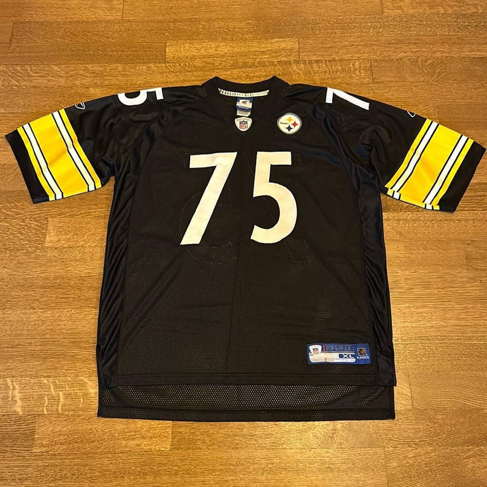 Joe Greene #75 Pittsburgh Steeler Jersey w/ Stitched Letters & Numbers Size XL